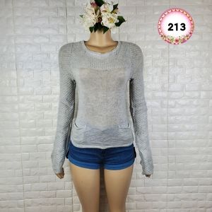 XXI small gray sweater ( 5 for $20 )